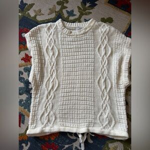 Elan Women's Cable Knit Sweater - Cream